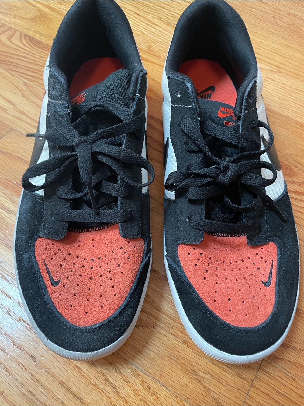 Nike - SB Force 58 'White Black Cosmic Clay' Size 10